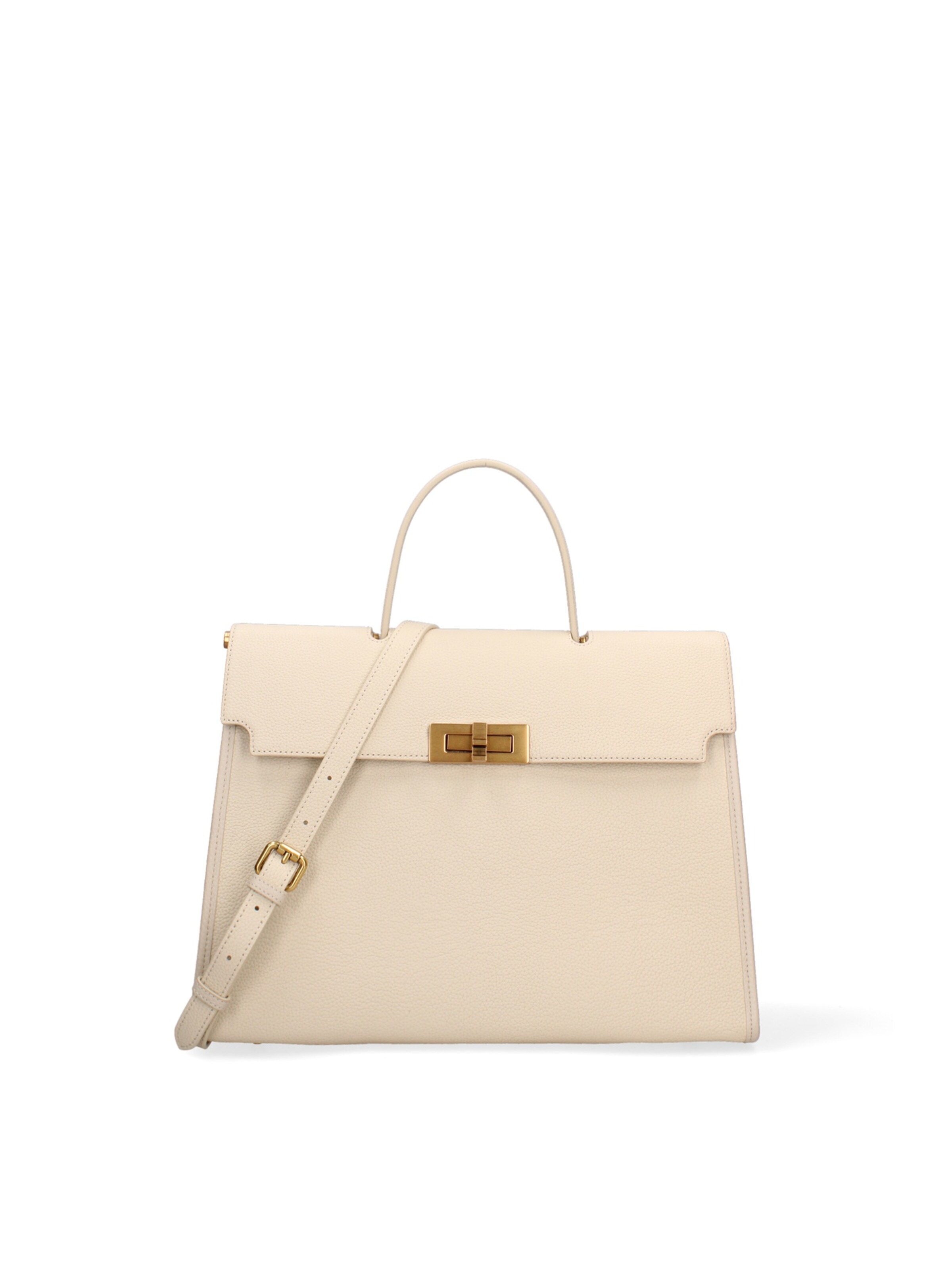 Sacs à main Gave Lux en beige : devant