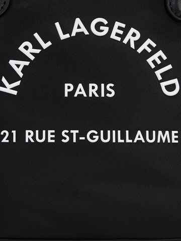 Karl Lagerfeld Handtasche in Schwarz