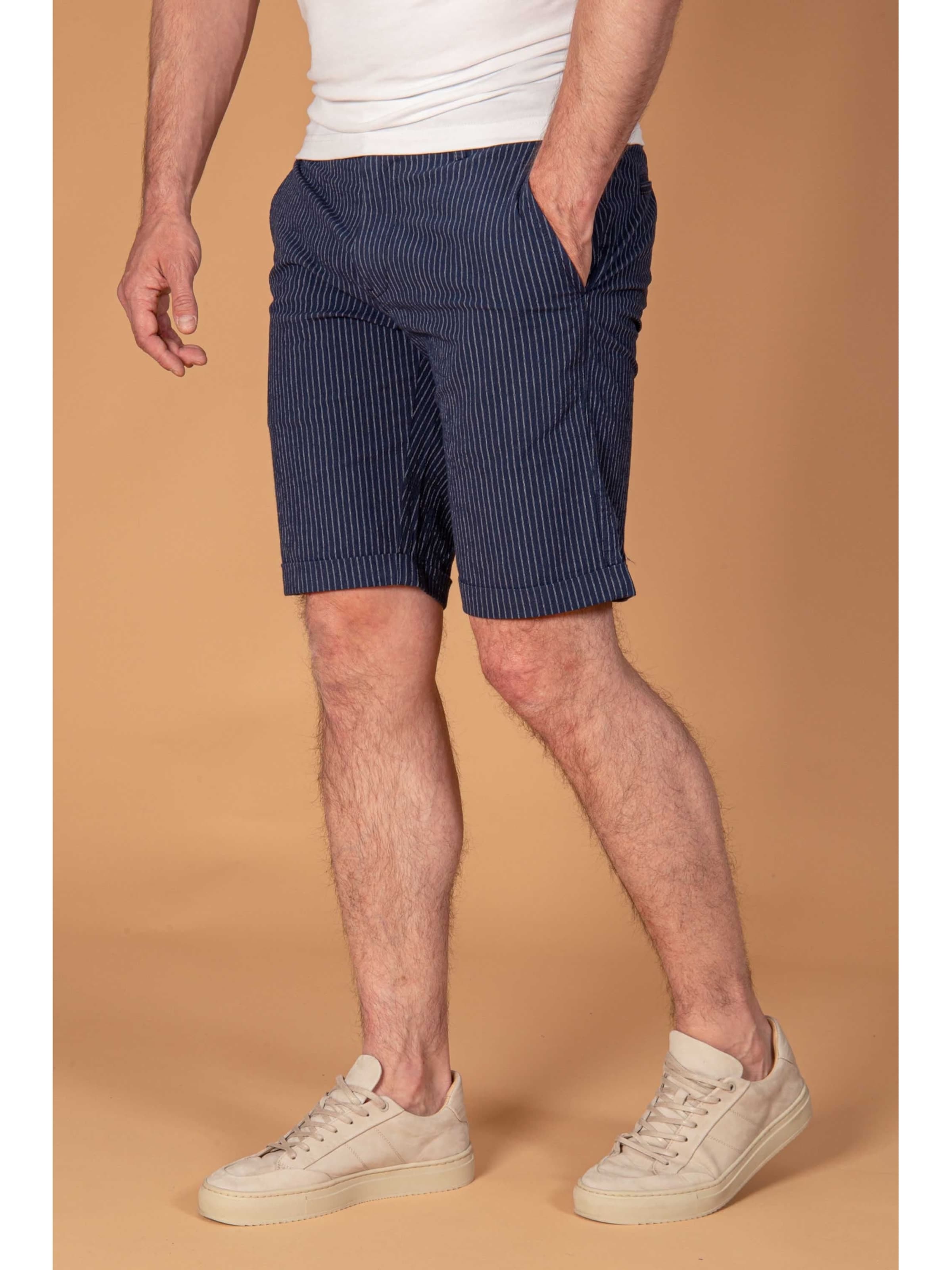 Suitable Slimfit Hose 'Aswin'‌‌‌‌‌ in Blau