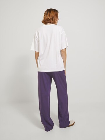 JJXX Wide leg Trousers 'Poppy' in Purple