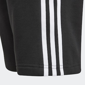 juoda ADIDAS ORIGINALS Standartinis Kelnės 'Adicolor'