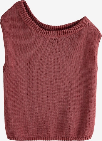 sarkans Next Adīts topiņš: no priekšpuses