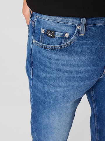 Calvin Klein Jeans Zúžený strih Džínsy - Modrá