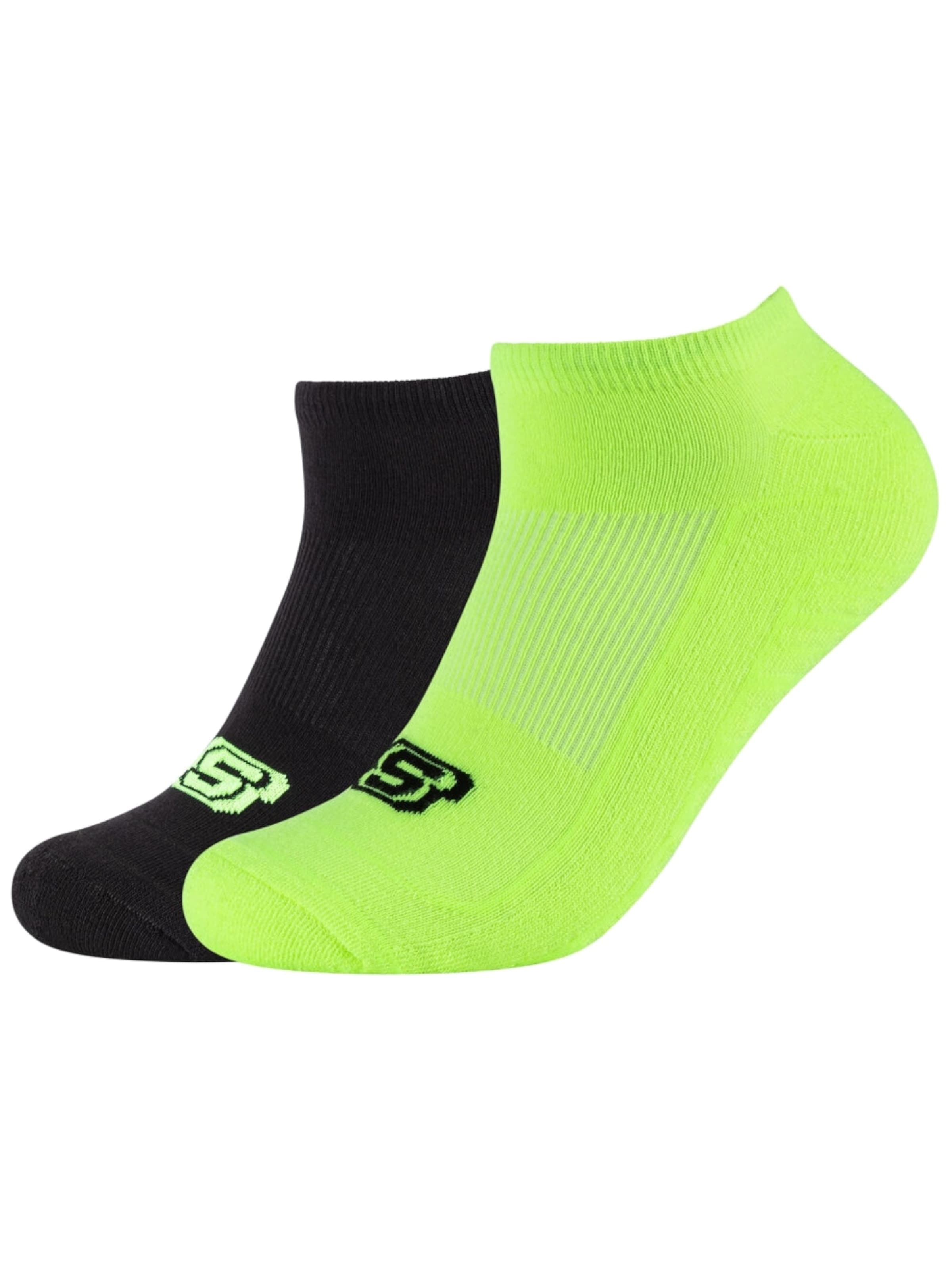 SKECHERS Socken 'Skechers 2PPK Basic Cushioned Sneaker Socks'‌‌‌‌‌‌‌‌‌‌ in grün, Produktansicht