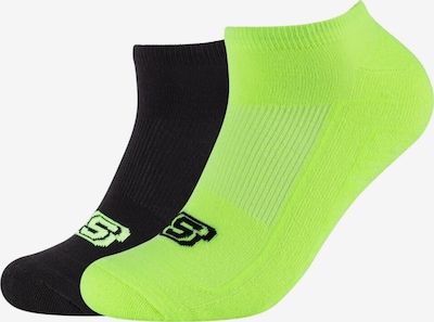 SKECHERS Socken 'Skechers 2PPK Basic Cushioned Sneaker Socks' in grün, Produktansicht