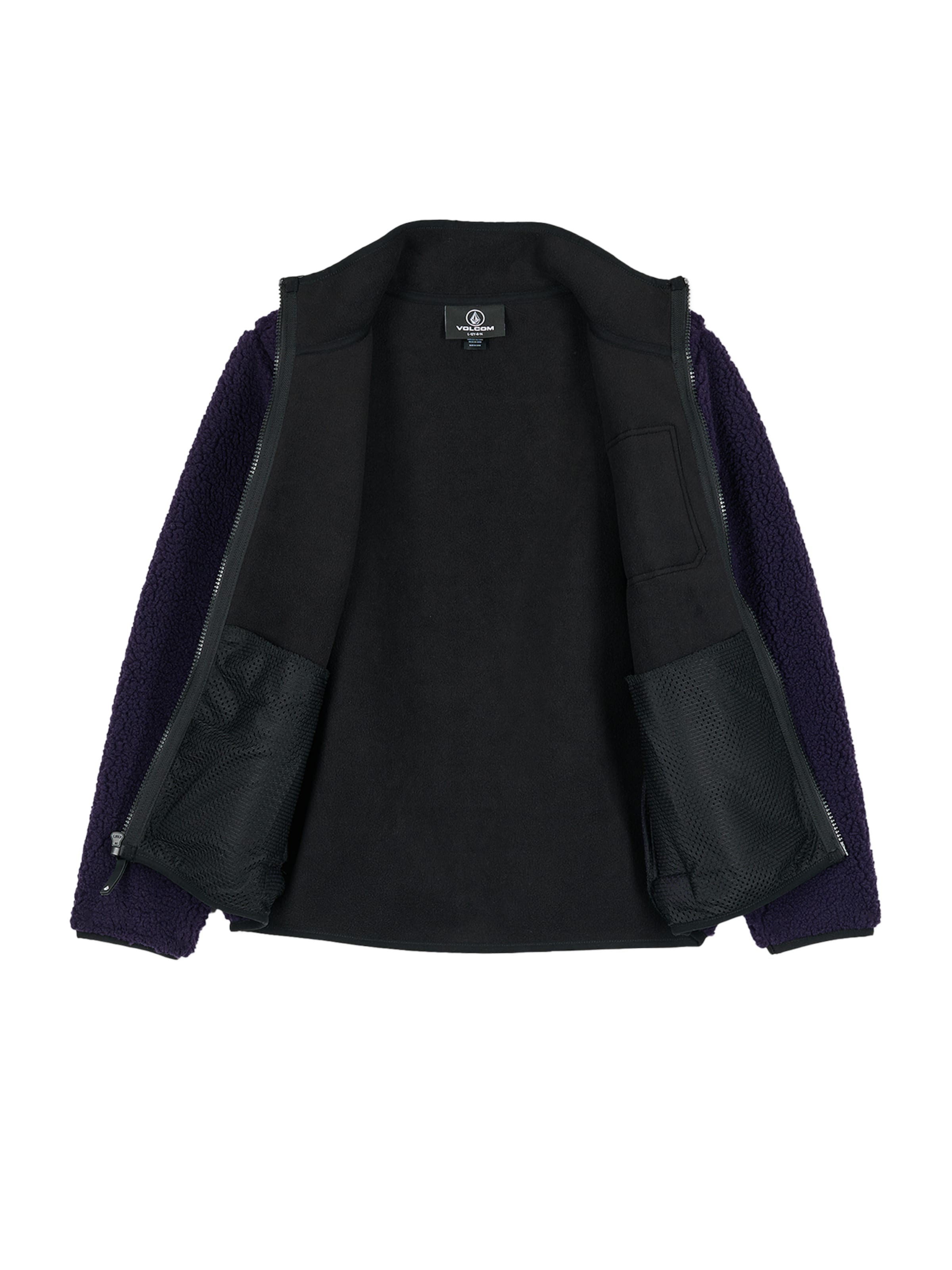 Veste en polaire 'Muzzer Fuzzar' Volcom en violet