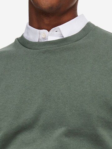 Only & Sons Regular fit Sweatshirt 'Ceres' in Green