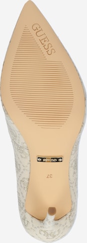 GUESS - Zapatos con plataforma 'Sabalia12' en beige
