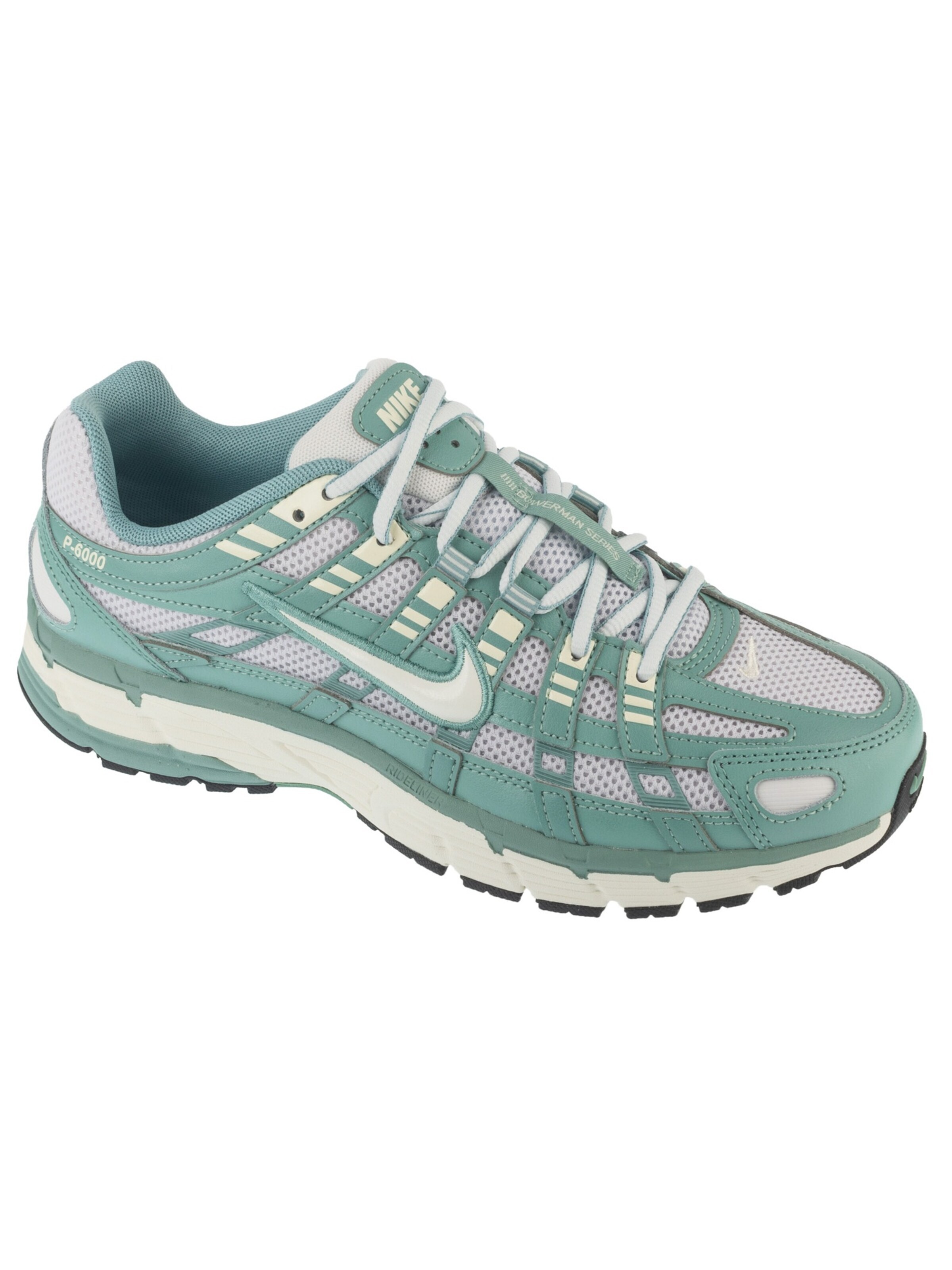 NIKE Sneakers laag 'Nike P-6000' in Groen: voorkant