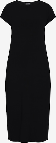 Robe usha BLACK LABEL en noir : devant