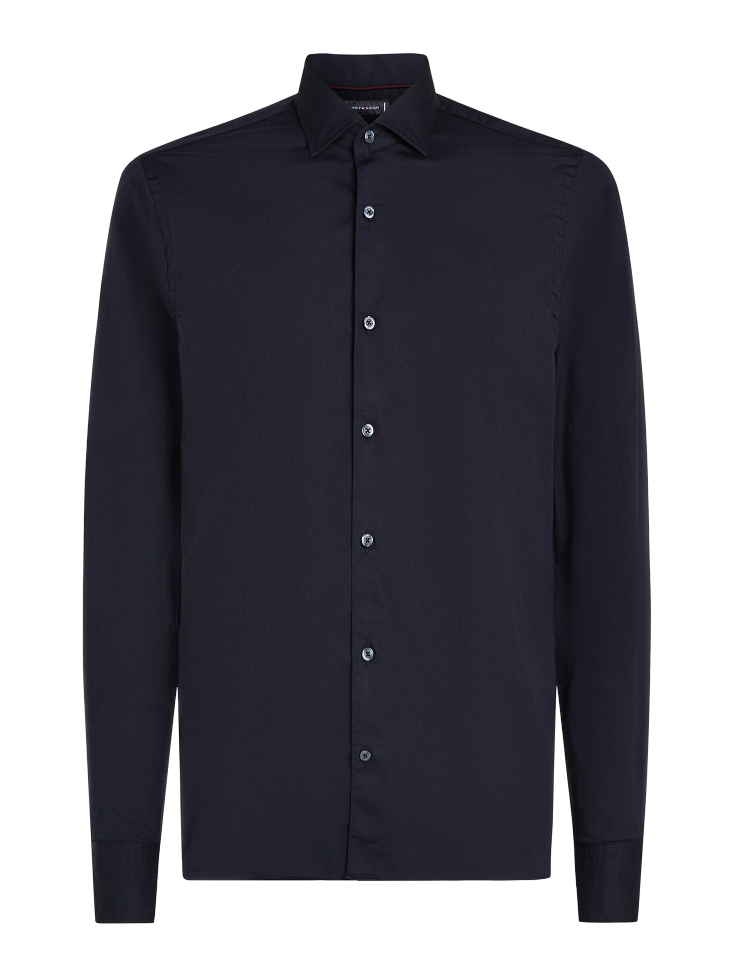 TOMMY HILFIGER Риза в синьо: отпред