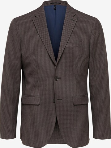 SELECTED HOMME Regular fit Business blazer 'STOCKHOLM' in Grey: front