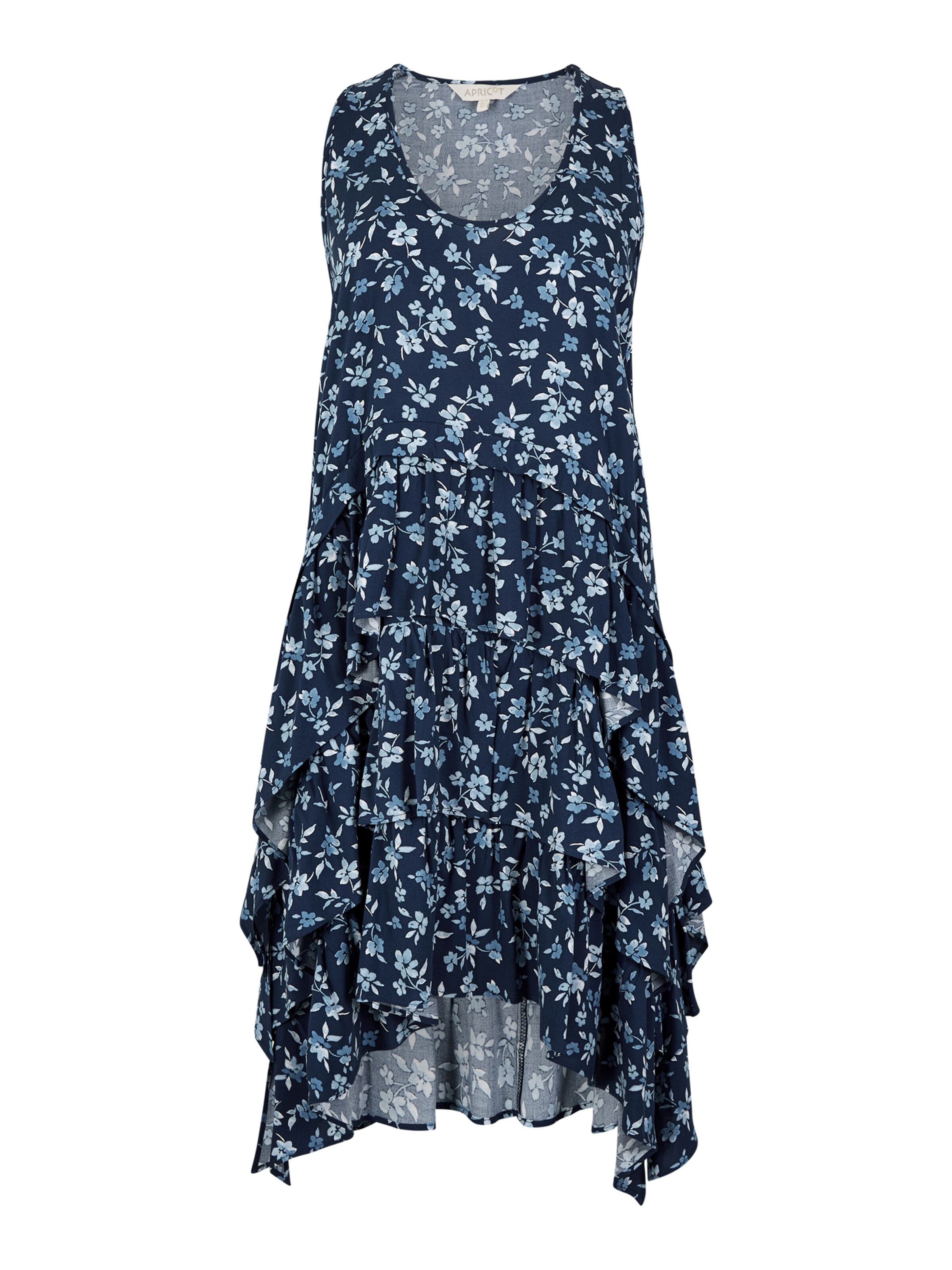 Apricot Dress ' ' in Blue: front