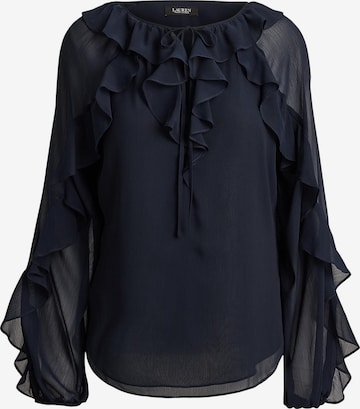 Lauren Ralph Lauren - Blusa en azul: frente