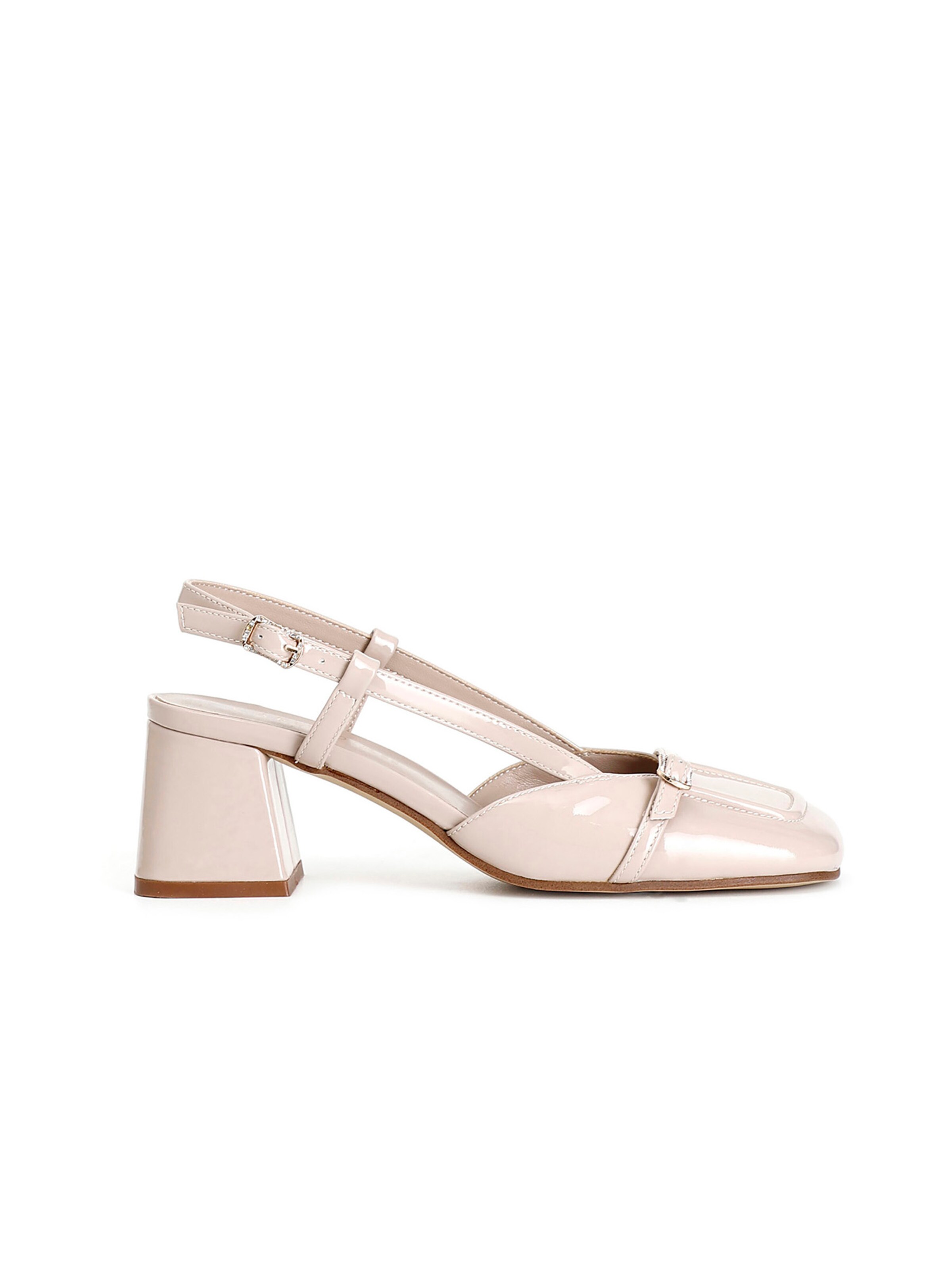 Décolleté sling di CAFè NOIR in rosa: frontale