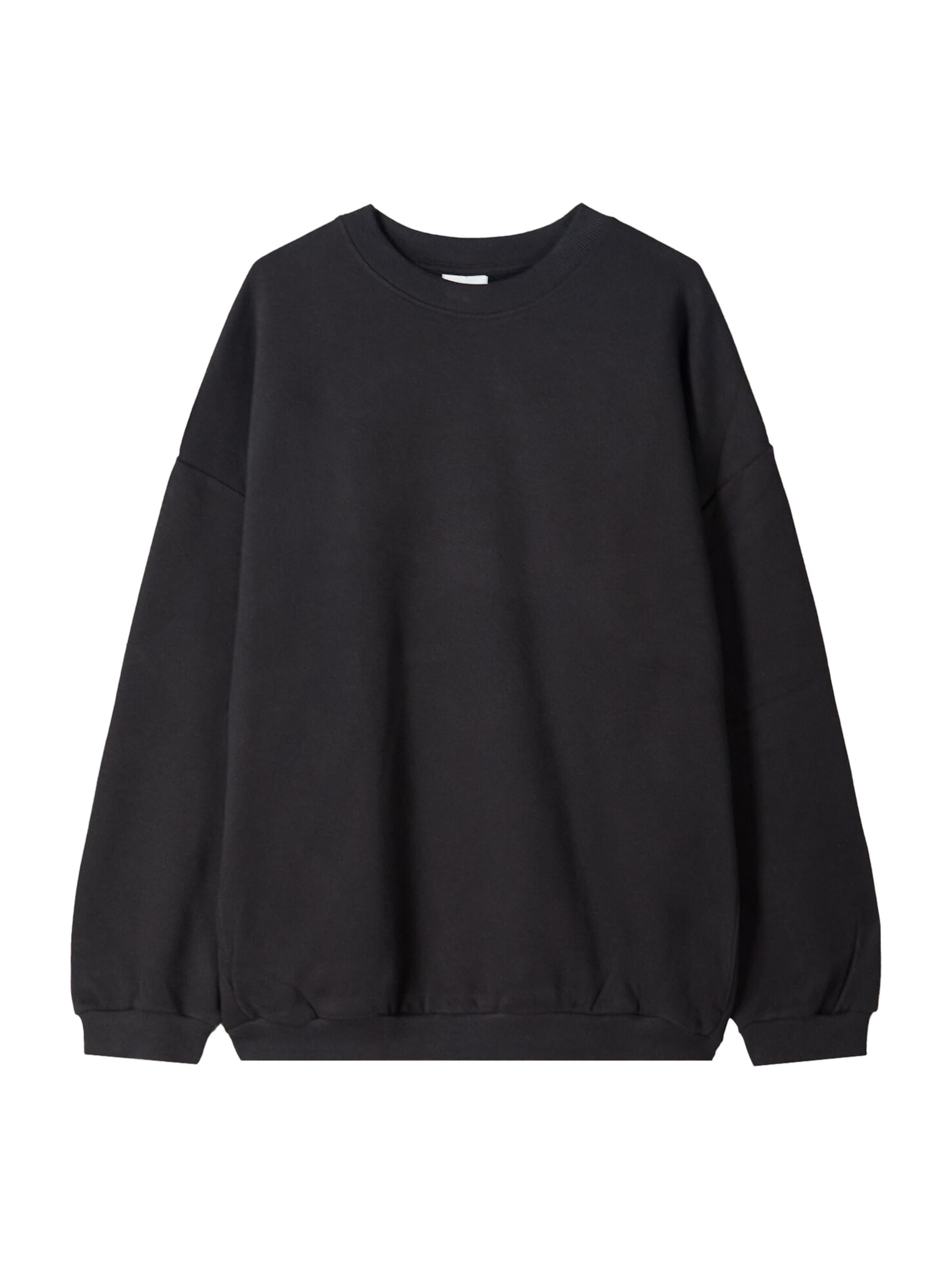 Bershka Суичър в черно: отпред