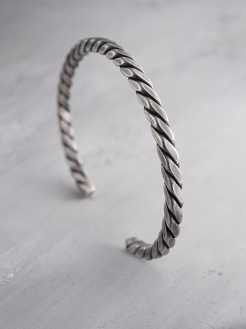 REYTEL Armband 'SOFORT' in Zilver: voorkant