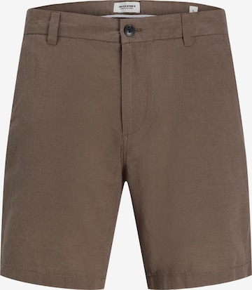 Pantalon chino 'JJPSTAce JJSummer' JACK & JONES en marron : devant