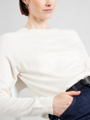 Pull-over QS en blanc