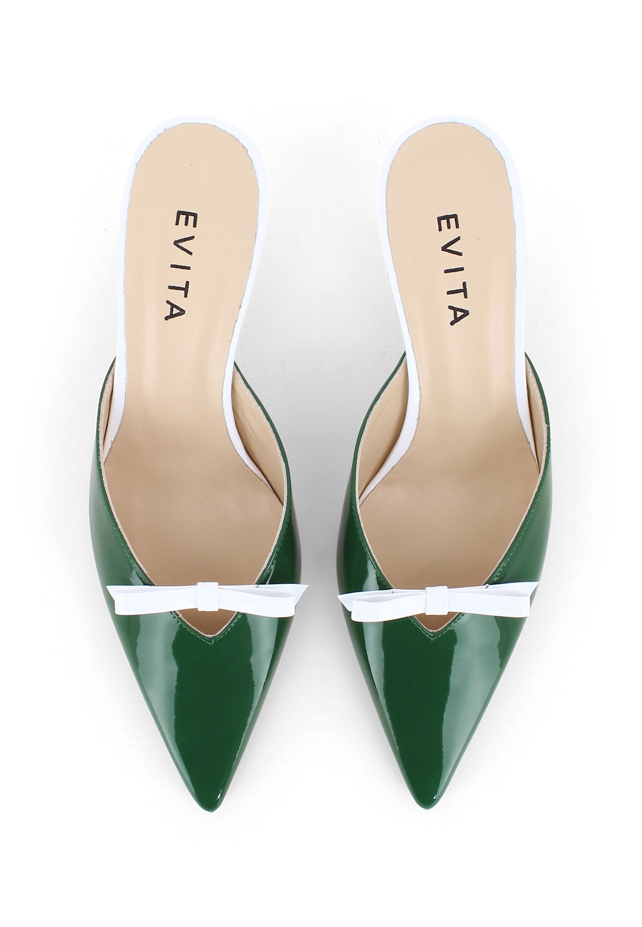 EVITA Mule 'PERLA' in Green