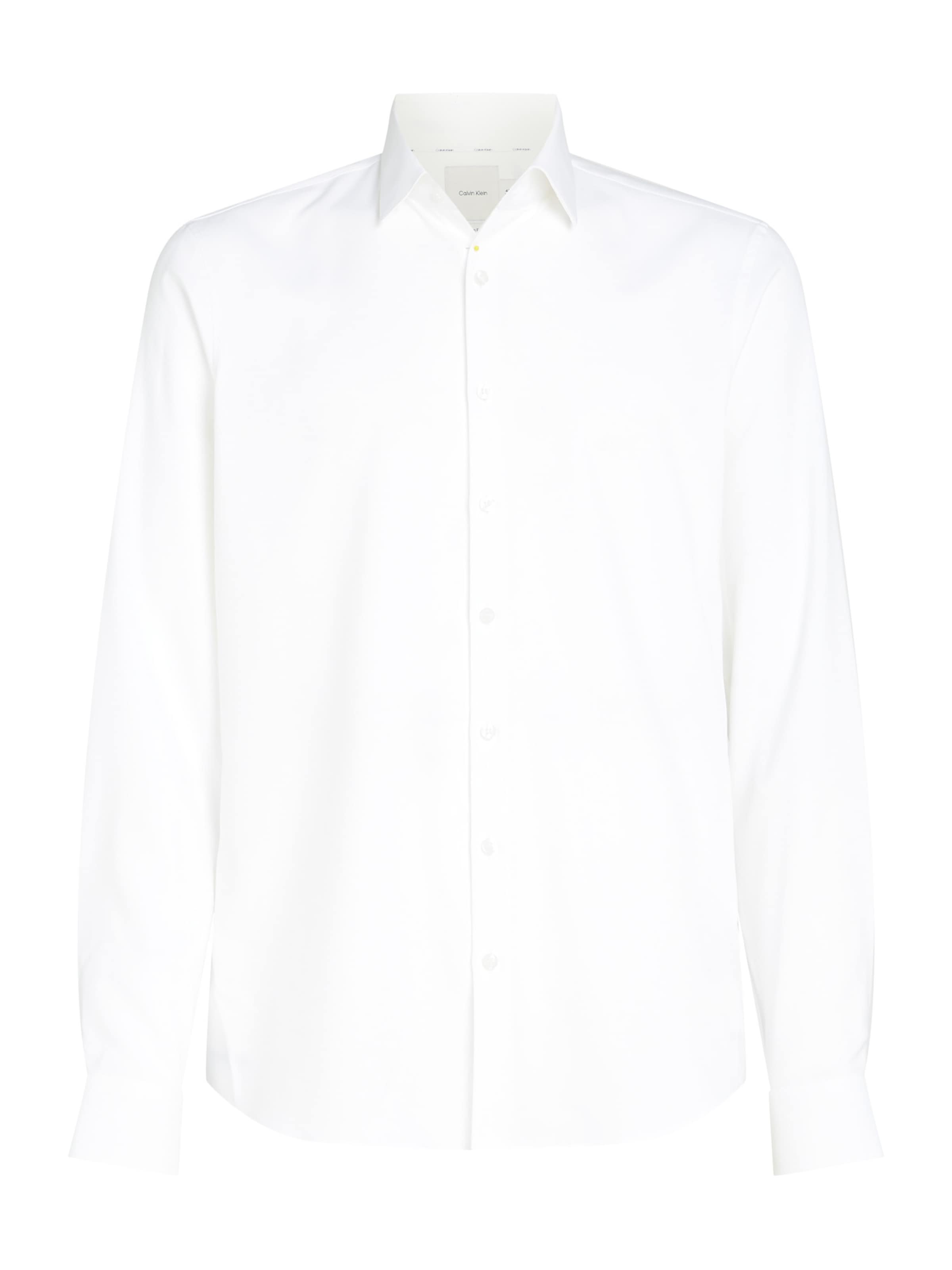 Calvin Klein - Regular Fit Camisa em branco: frente