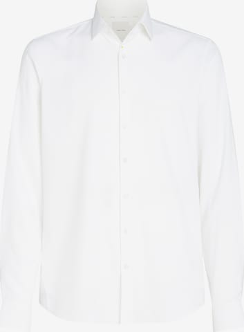 Coupe regular Chemise Calvin Klein en blanc : devant