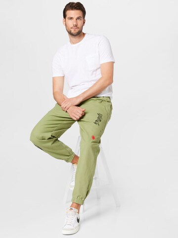 Effilé Pantalon Grimey en vert