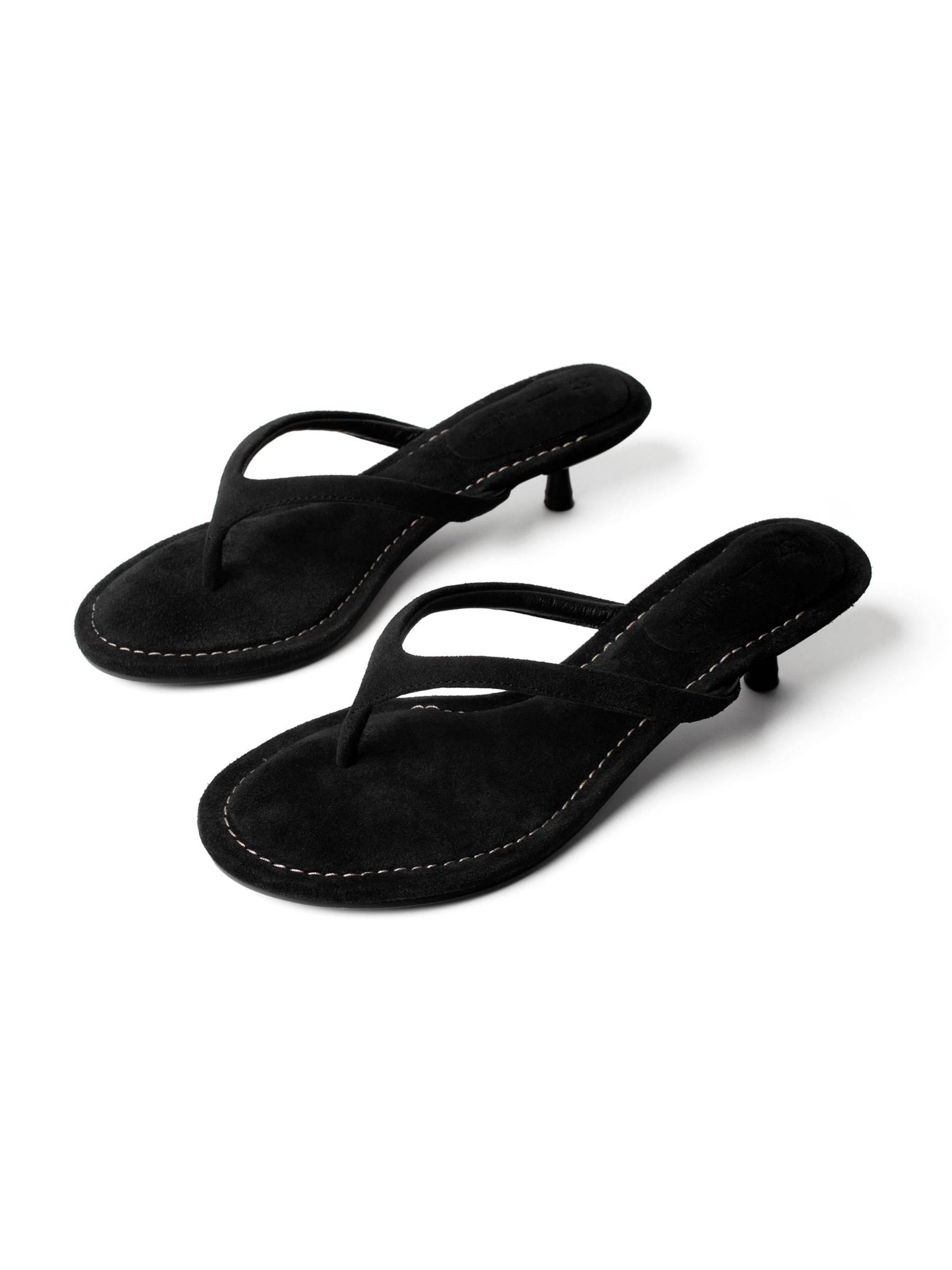 Tongs ''COSTA BREEZE' L37 HANDMADE SHOES en noir