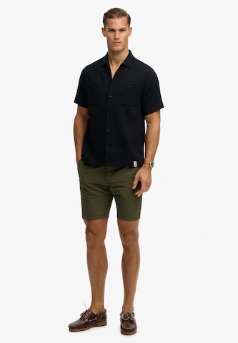 Superdry & Co Comfort fit Overhemd in Groen