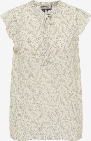 DreiMaster Vintage Blouse 'Eyota' in White: front