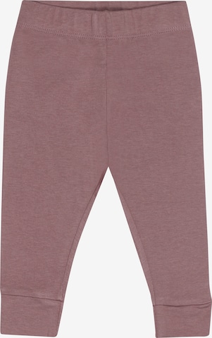 Effilé Pantalon Bruuns Bazaar Kids en rose : devant