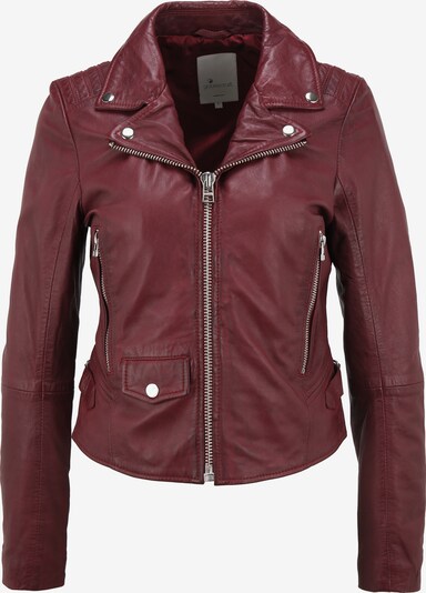 Goosecraft Lederjacke 'GC Cato' in rot, Produktansicht