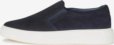 Boggi Milano Slip on en bleu marine, Vue avec produit