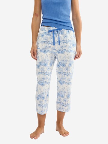 TRIUMPH Pyjamahose ' Red Label Mix & Match ' in Blau: Vorderseite