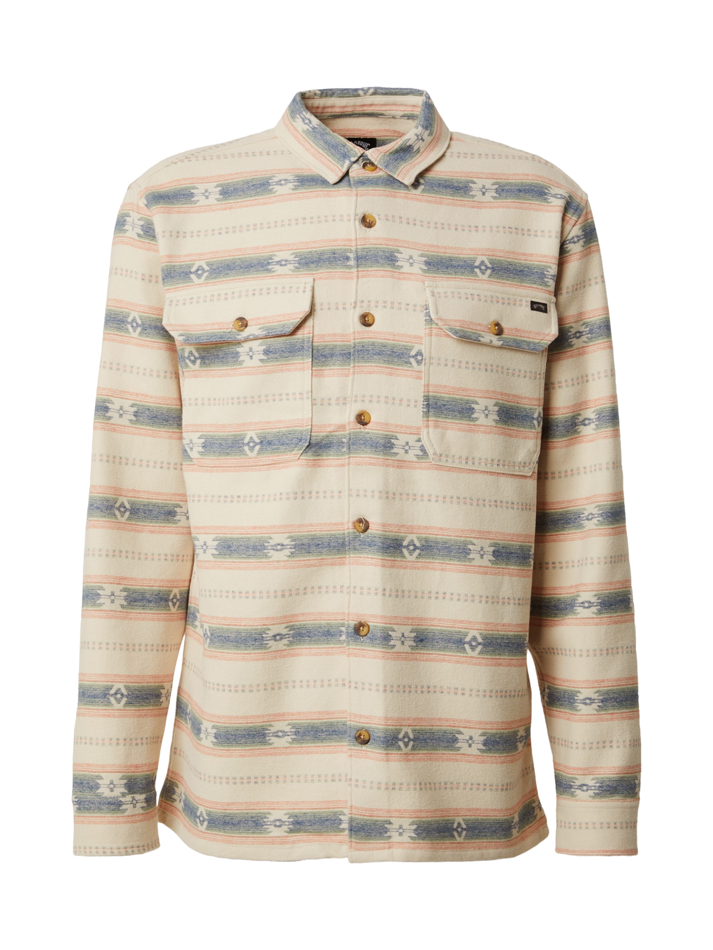 BILLABONG Regular fit Button Up Shirt 'OFFSHORE' in Beige: front