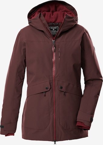 KILLTEC Funktionsjacke in Rot: Vorderseite