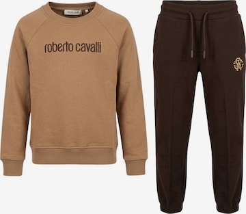 roberto cavalli - Conjunto en marrón: frente