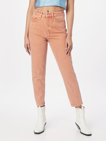HUGO Regular Jeans in Orange: Vorderseite