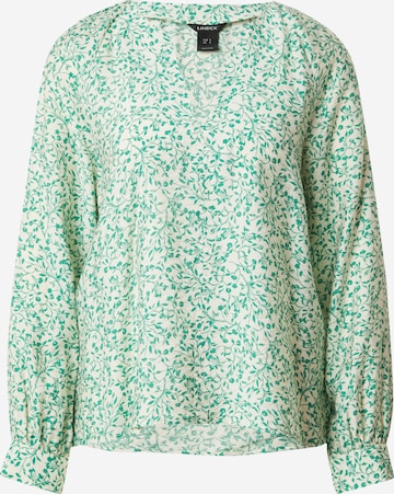 Lindex Blouse 'Ellie' in Groen: voorkant