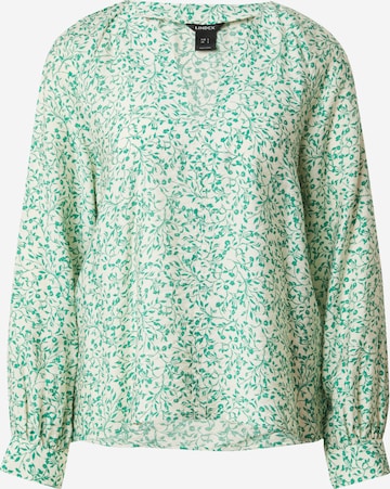 Lindex Blouse 'Ellie' in Green: front