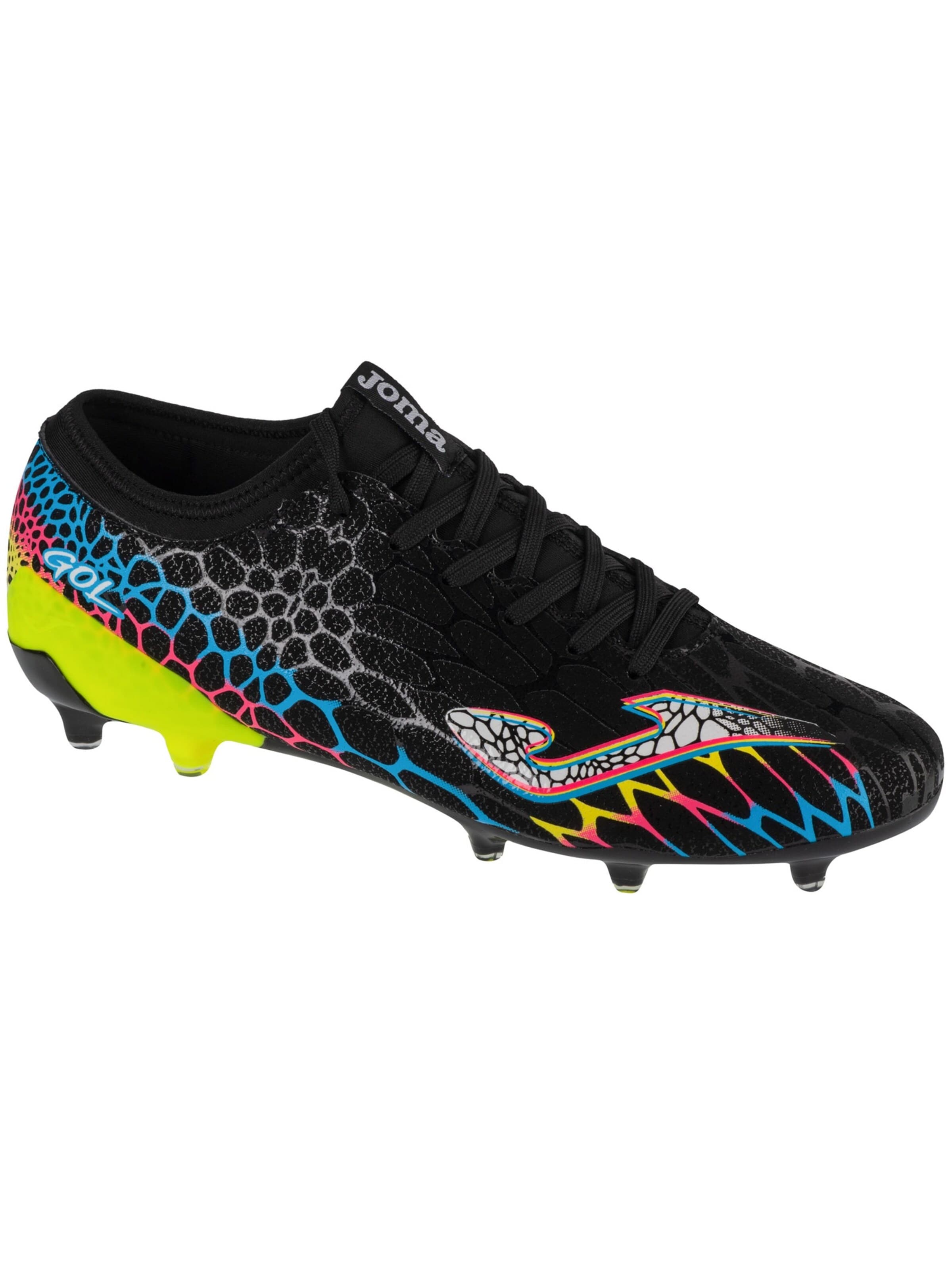 JOMA Soccer shoe 'Joma Gol 25 FG GOLW' in Black: front