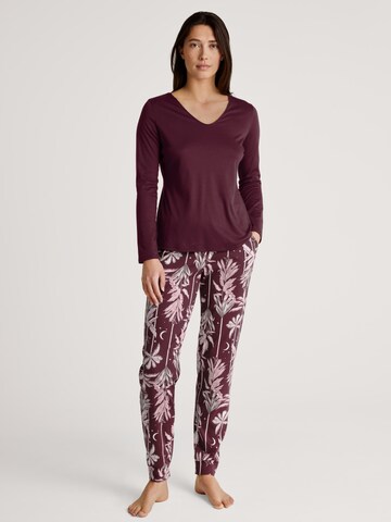 CALIDA Pyjamabroek 'Favourites Ground' in Rood