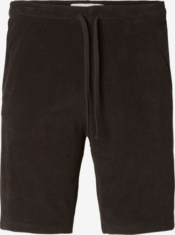 SELECTED HOMME Pants in Black: front