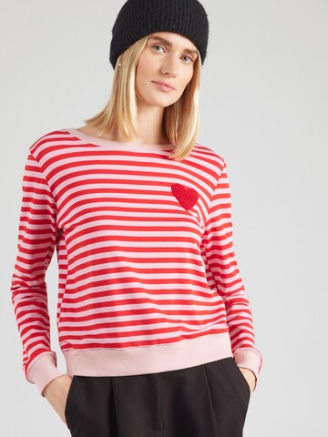 Hailys Sweatshirt 'Ne44va' in Pink: front