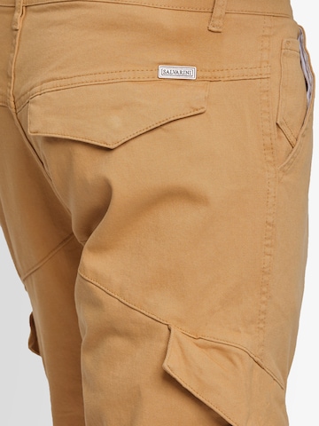 Regular Pantalon cargo 'AS274' Alessandro Salvarini en beige