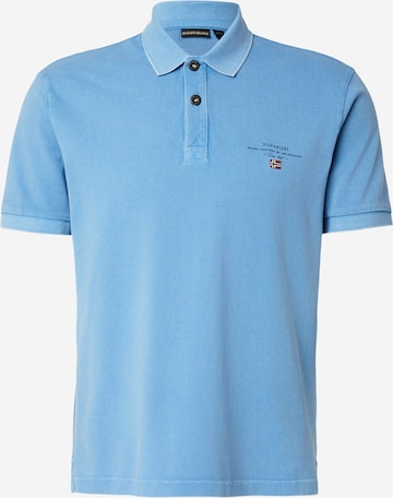 NAPAPIJRI Poloshirt 'ELBAS' in Blau: Vorderseite