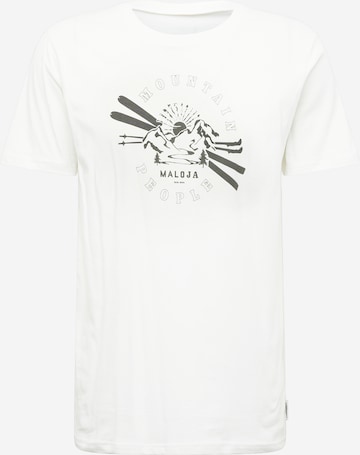 Maloja Shirt in White: front