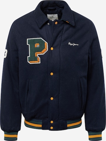 Pepe Jeans Tussenjas 'BENNETT' in Blauw: voorkant