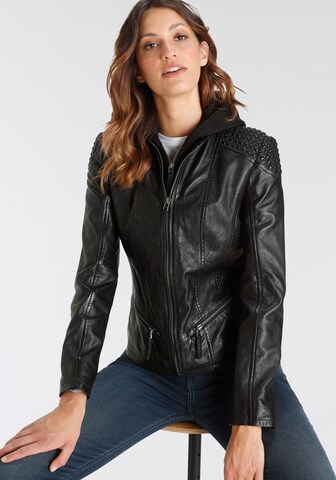 Gipsy Between-Season Jacket in Black: front