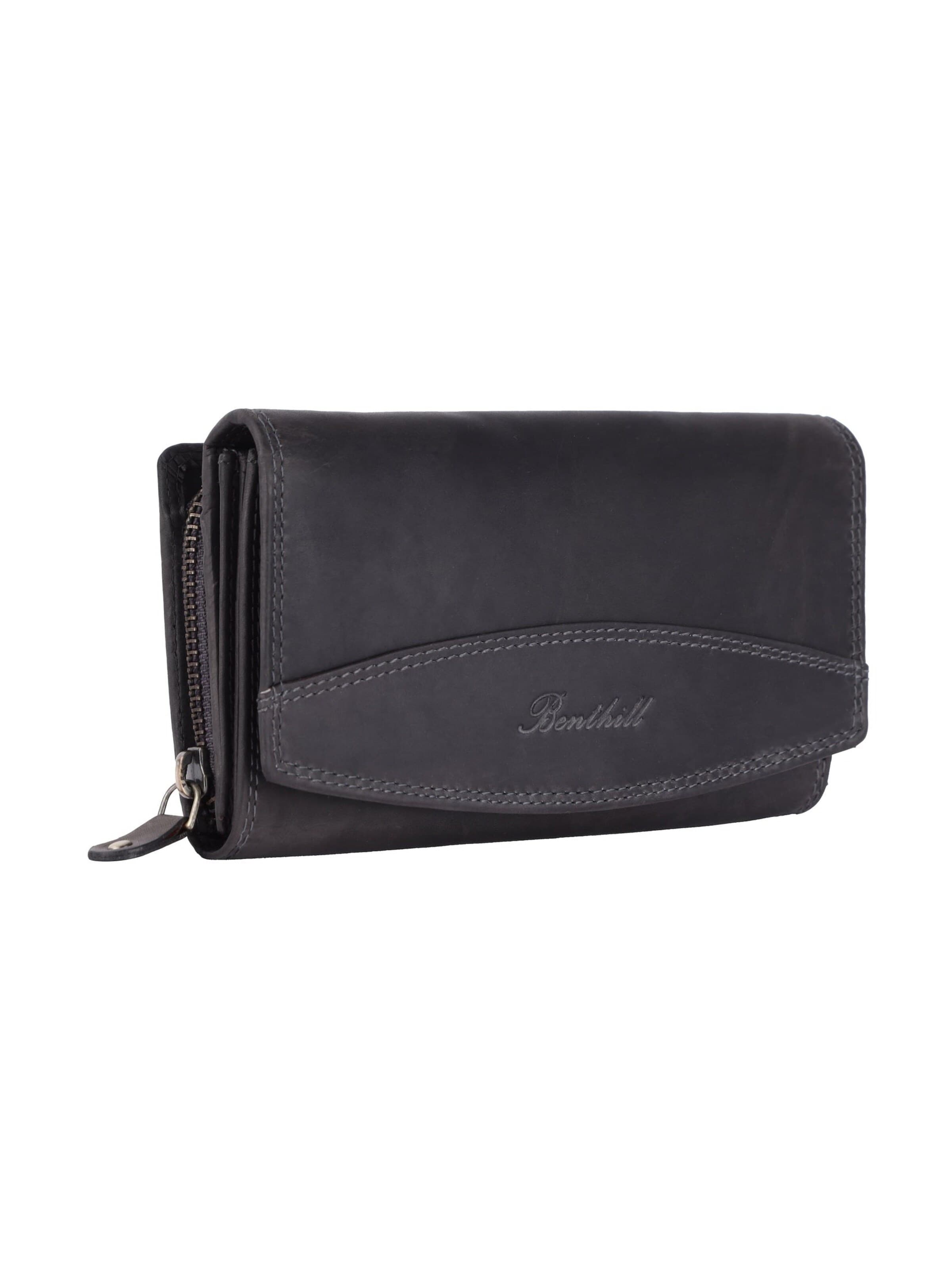 Benthill Wallet in Grey: front